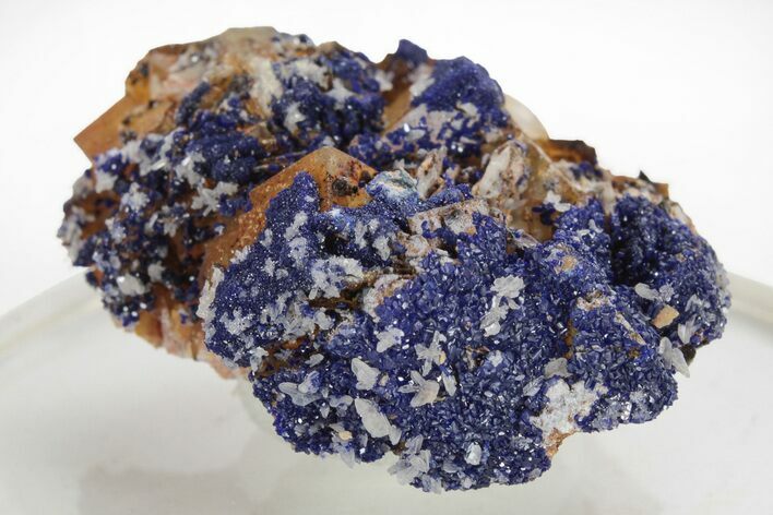 Azurite, Barite & Cubic Fluorite Association - Morocco #217794